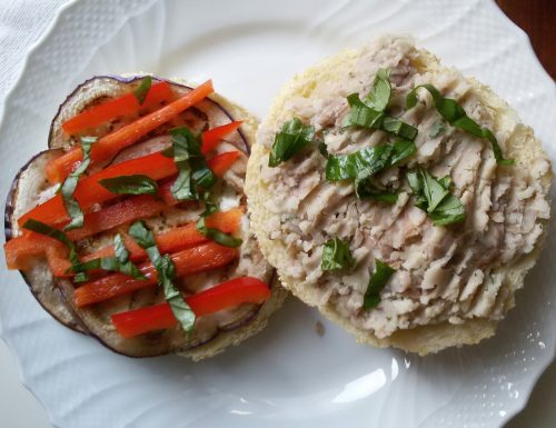 Tuscan Eggplant and Bean Sandwich