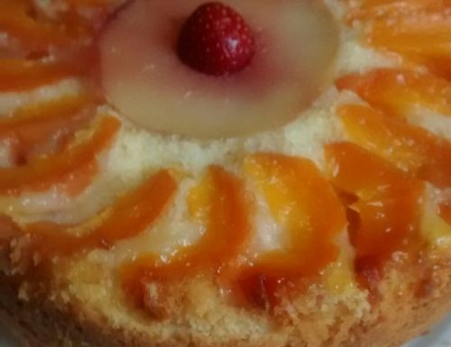 Sunshine  Apricot Upside-down Cake