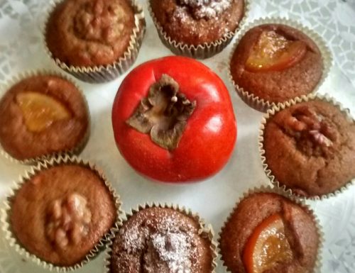 Nutty Persimmon Cupcakes