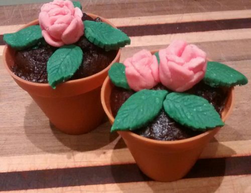 Chocolate Flower Pots