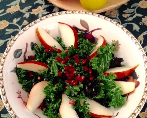 Kale and Pomegranate Salad