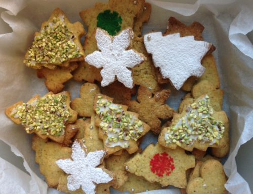 Pistachio Christmas Cookies
