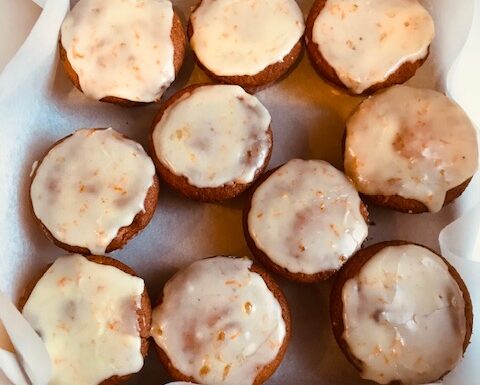 Orange Almond Cupcakes