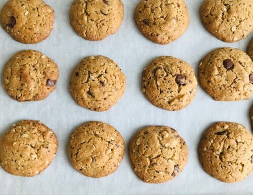 Peanut Butter Oatmeal Chocolate Chip Cookies