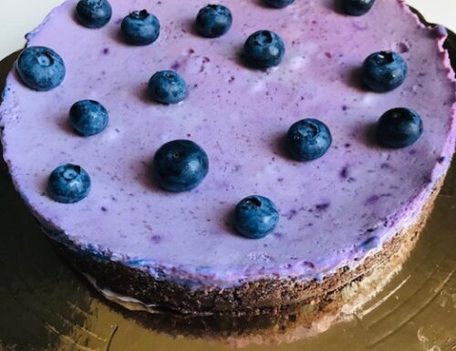 No-bake Creamy Blueberry Tart